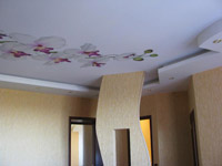 Тканевые натяжные потолки